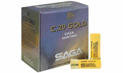 Saga C.20 Gold 20 Gauge Shotshell