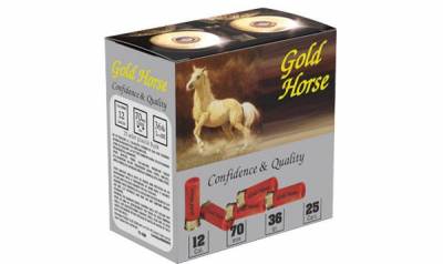 Gold Horse 12 Gauge 36 Gr Shotshell