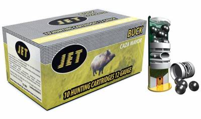 Jet Buck Shot 12 Gauge Shotshell