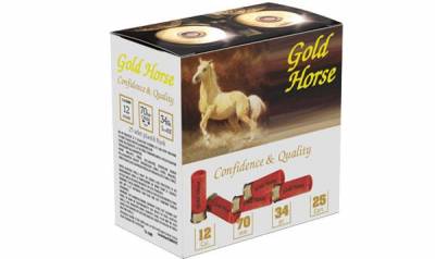 Gold Horse 12 Kalibre 34 Gr Av Fişeği